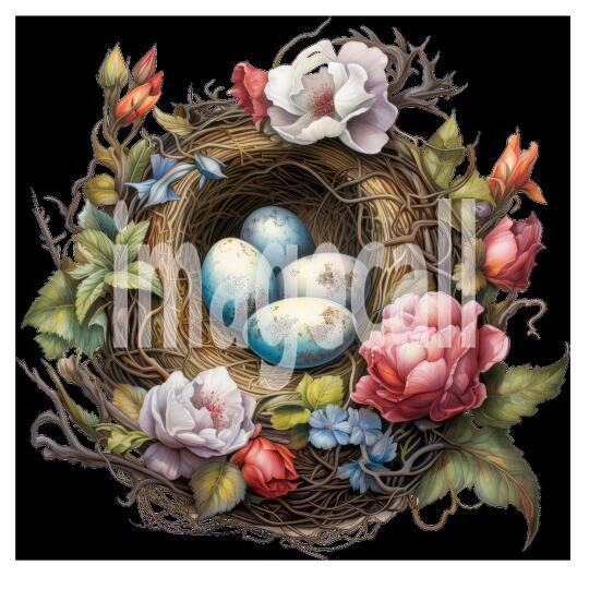 Clipart Floral Bird Nests (7)