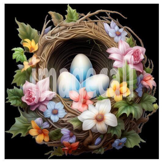 Clipart Floral Bird Nests (9)