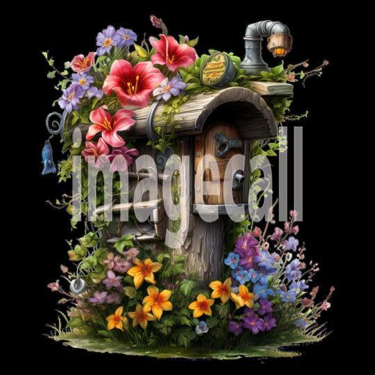 Clipart Floral Mailbox (1)