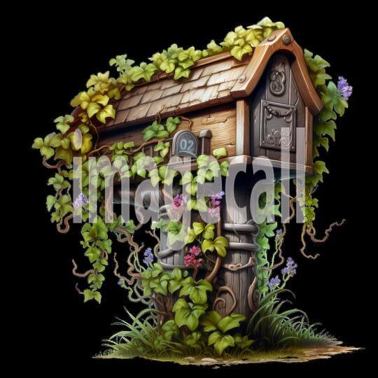 Clipart Floral Mailbox (10)