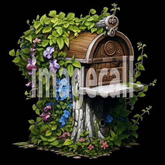 Clipart Floral Mailbox (11)