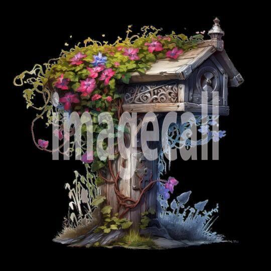Clipart Floral Mailbox (13)