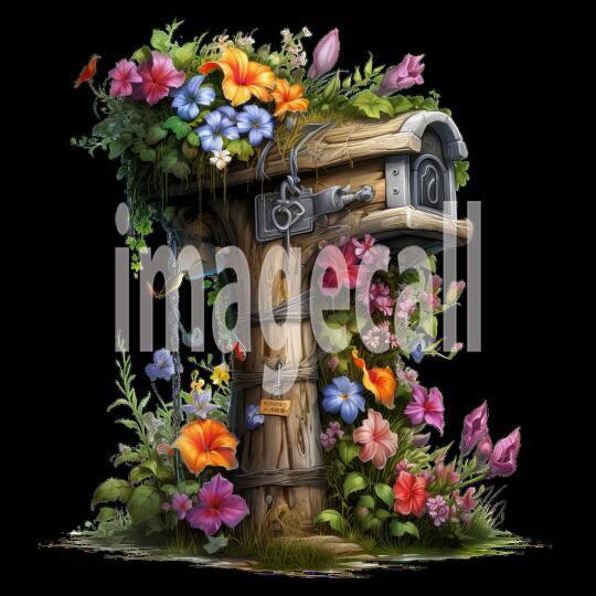 Clipart Floral Mailbox (14)