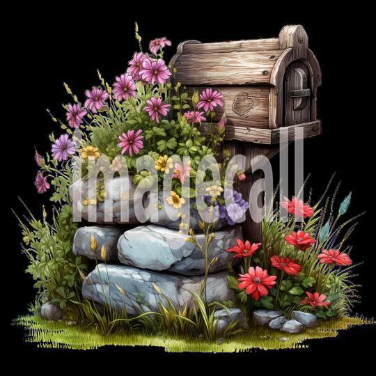 Clipart Floral Mailbox (16)