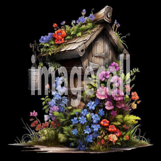 Clipart Floral Mailbox (2)