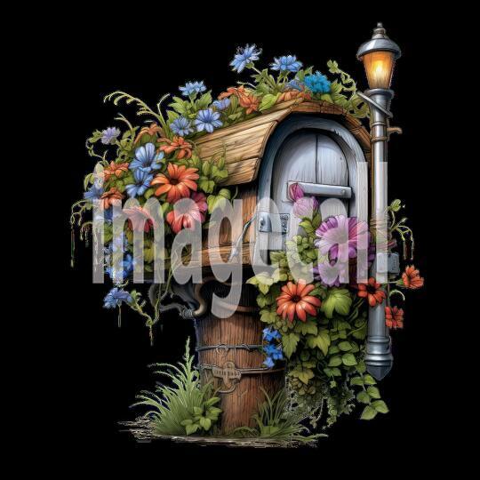 Clipart Floral Mailbox (9)