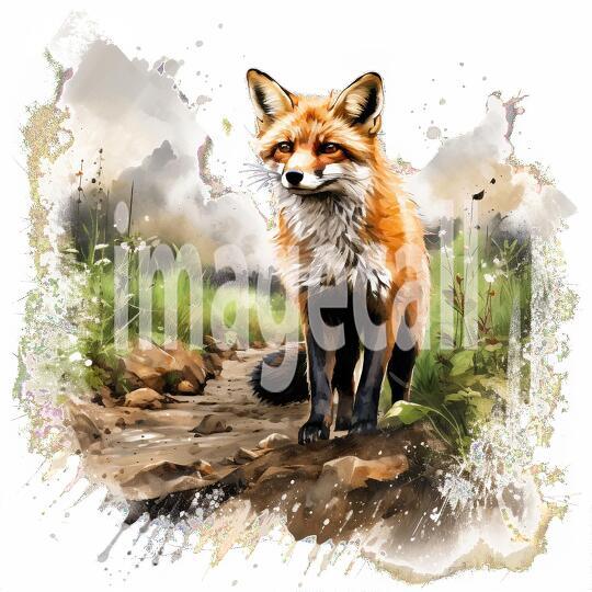 Clipart Forest Animal Encounter 4 - 300dpi