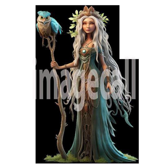 Clipart Forest Druids 11300dpi