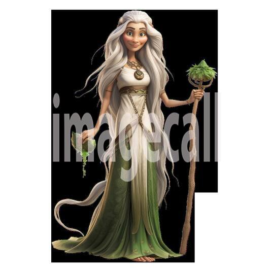 Clipart Forest Druids 1300dpi