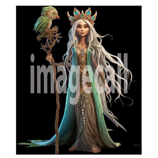 Clipart Forest Druids 17300dpi