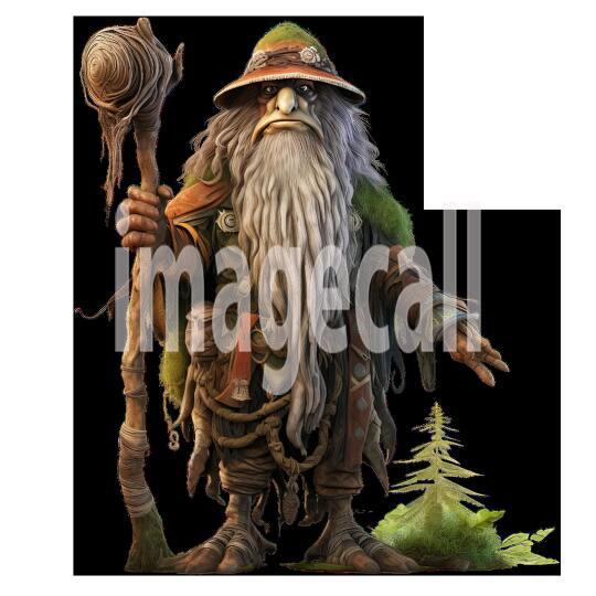 Clipart Forest Druids 2300dpi