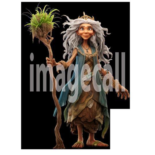 Clipart Forest Druids 4300dpi