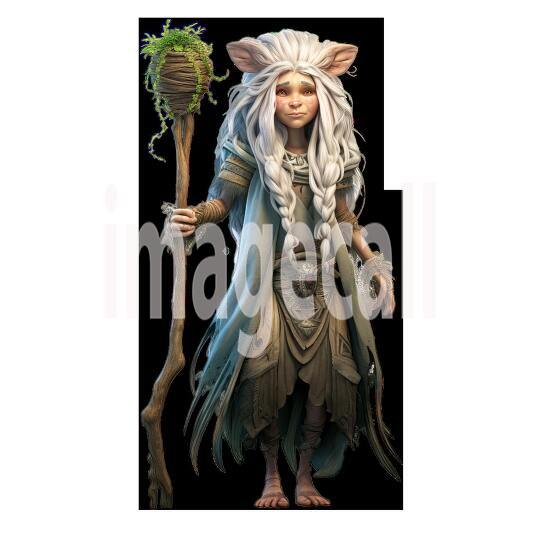 Clipart Forest Druids 5300dpi