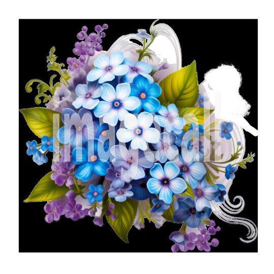 Clipart Forget Me Not (19)