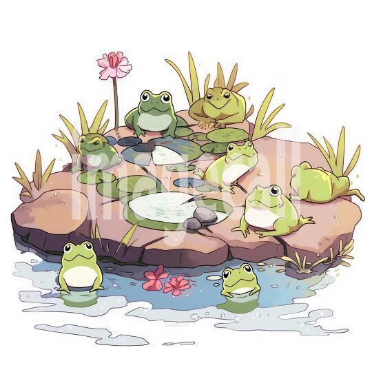 Clipart Frogs (5)