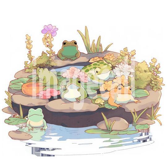 Clipart Frogs (6)