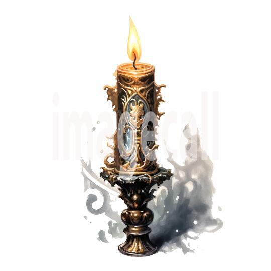 Clipart Gothic Candles (11)