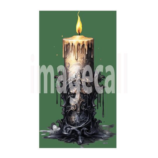 Clipart Gothic Candles (13)