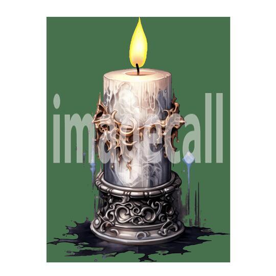 Clipart Gothic Candles (14)