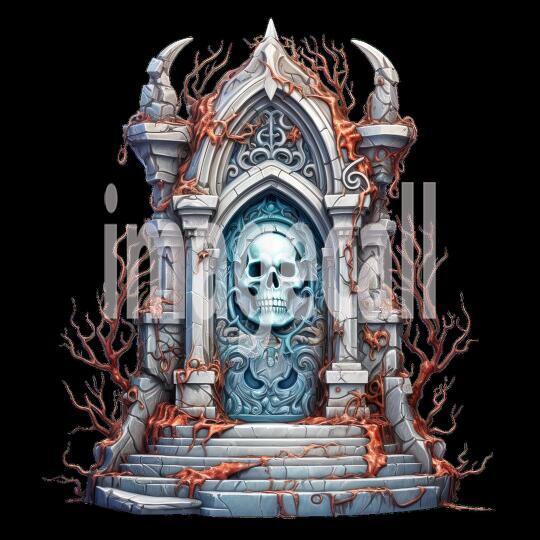 Clipart Gothic Tombstones (13)