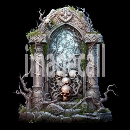 Clipart Gothic Tombstones (14)