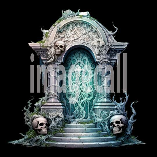 Clipart Gothic Tombstones (16)