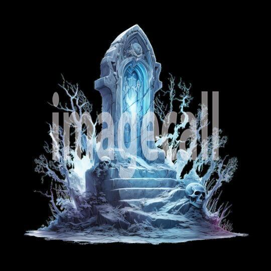 Clipart Gothic Tombstones (19)