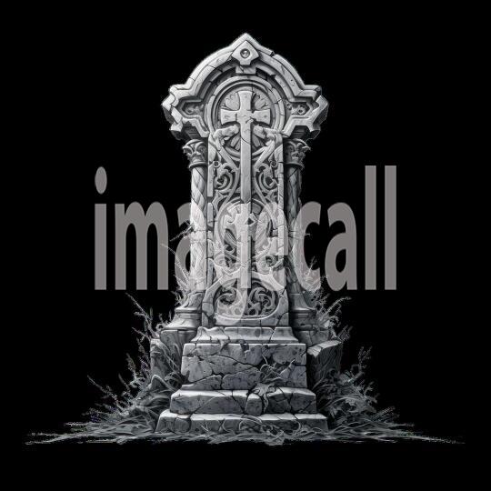 Clipart Gothic Tombstones (2)