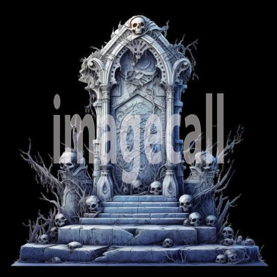 Clipart Gothic Tombstones (20)