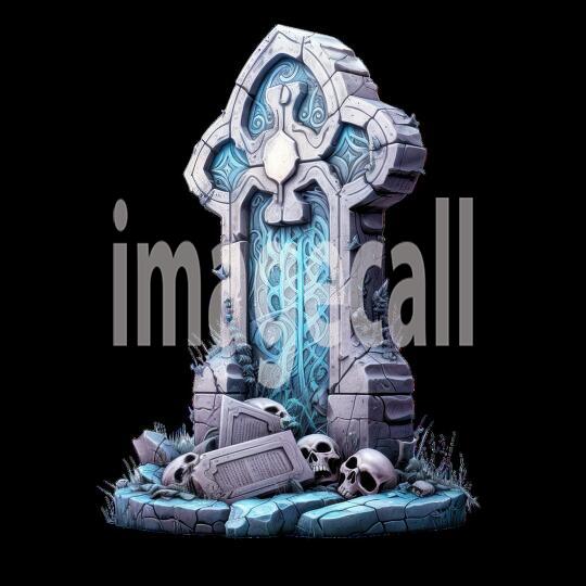 Clipart Gothic Tombstones (4)