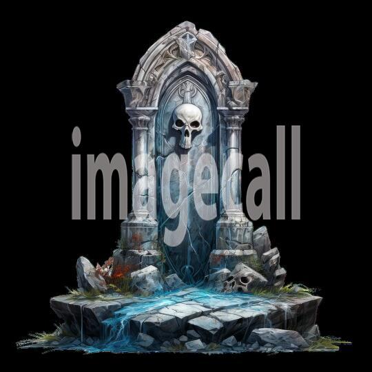 Clipart Gothic Tombstones (8)