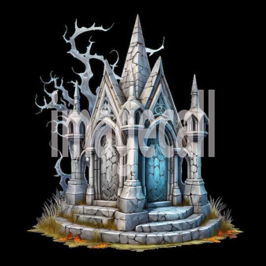 Clipart Gothic Tombstones (9)