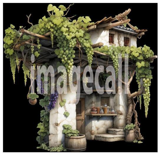 Clipart Grape Vine Terraces 10300dpi