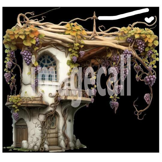 Clipart Grape Vine Terraces 1300dpi