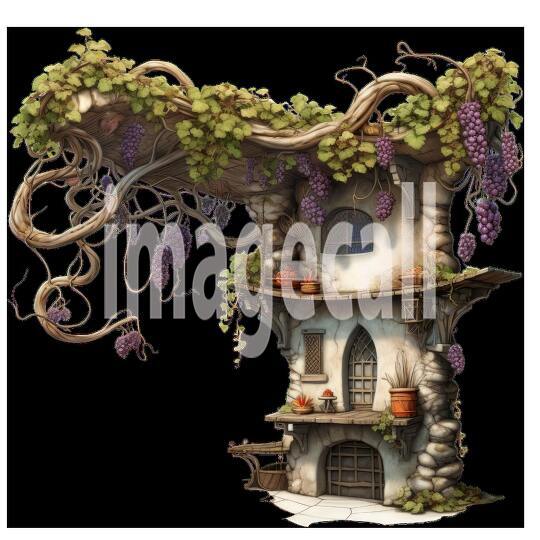 Clipart Grape Vine Terraces 16300dpi