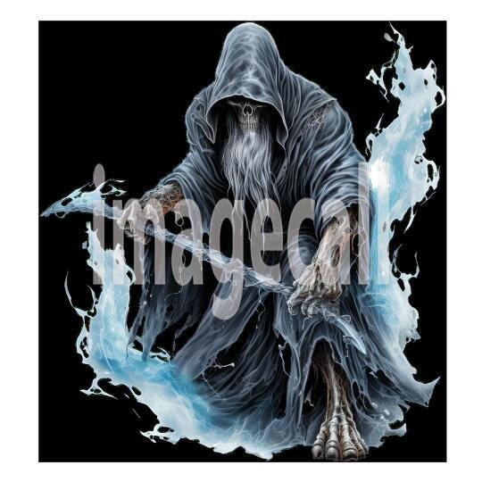 Clipart Grim Reaper 11300dpi