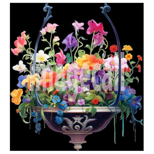 Clipart Hanging Basket (1)