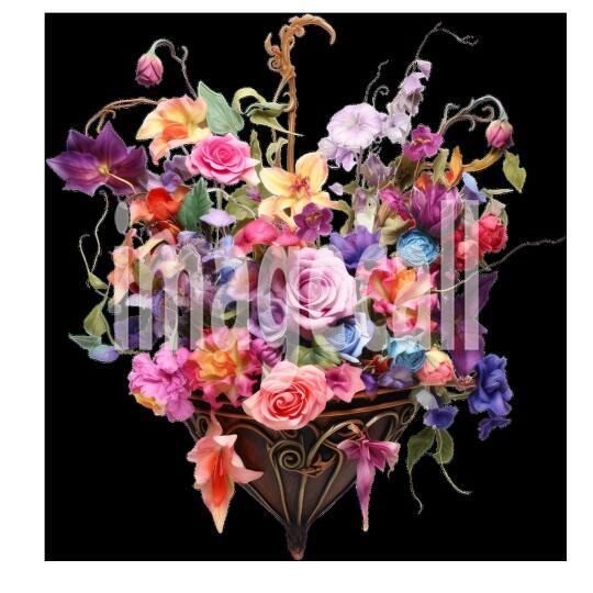 Clipart Hanging Basket (15)