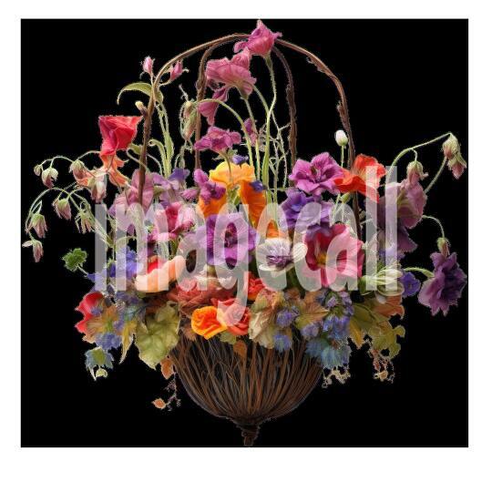 Clipart Hanging Basket (2)