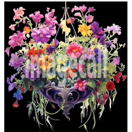 Clipart Hanging Basket (6)