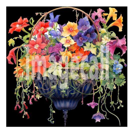 Clipart Hanging Basket (7)