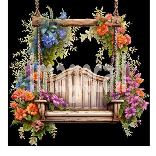 Clipart Hanging Benches 13300dpi