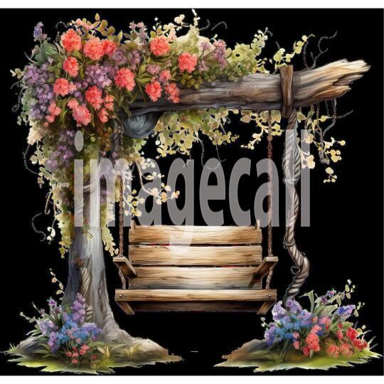 Clipart Hanging Benches 20300dpi