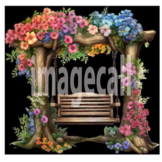 Clipart Hanging Benches 4300dpi