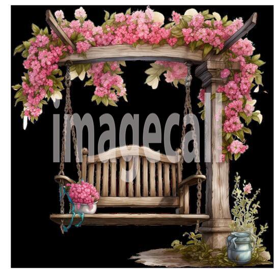 Clipart Hanging Benches 5300dpi