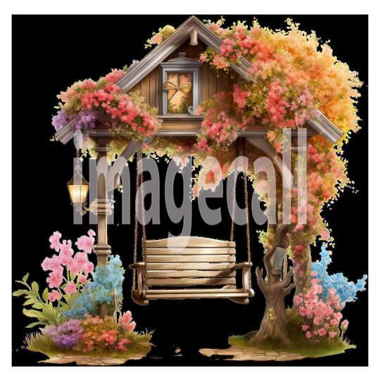 Clipart Hanging Benches 7300dpi