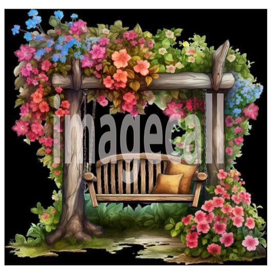 Clipart Hanging Benches 8300dpi