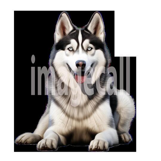 Clipart Huskey 12 - 300dpi