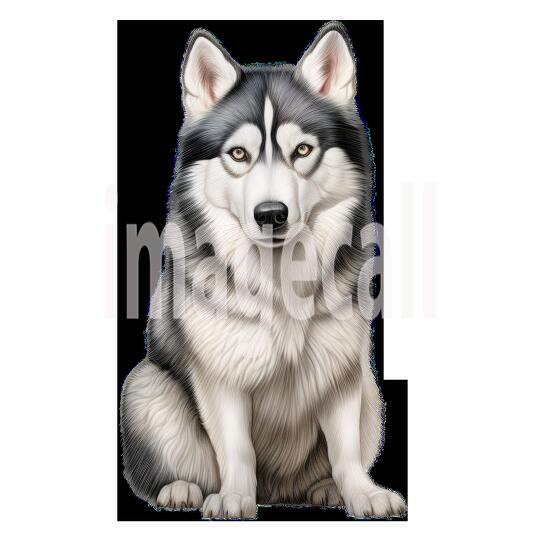 Clipart Huskey 15 - 300dpi