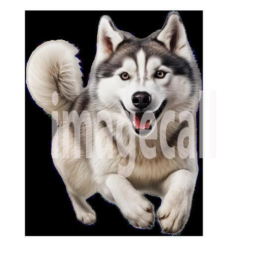 Clipart Huskey 9 - 300dpi